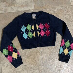 kids talbots long sleeve crop top style sweater